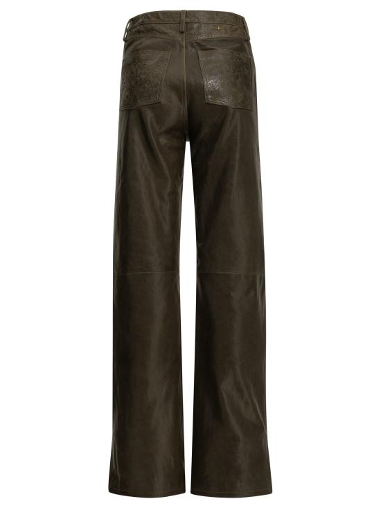 26FW 골든구스 스트레이트 팬츠 GWP01882P00265936110 GREEN - GOLDEN GOOSE