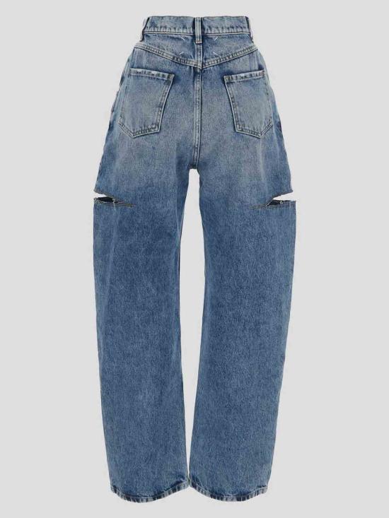 26FW 마르지엘라 코인 슬래쉬 디테일 진 S51LA0051S30513470 BLUE - MAISON MARGIELA