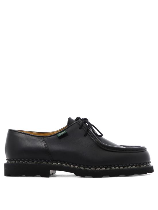 26FW 파라부트 미카엘 더비 슈즈 715604MICHAELMARCHEIINOIRLISNOIR BLACK