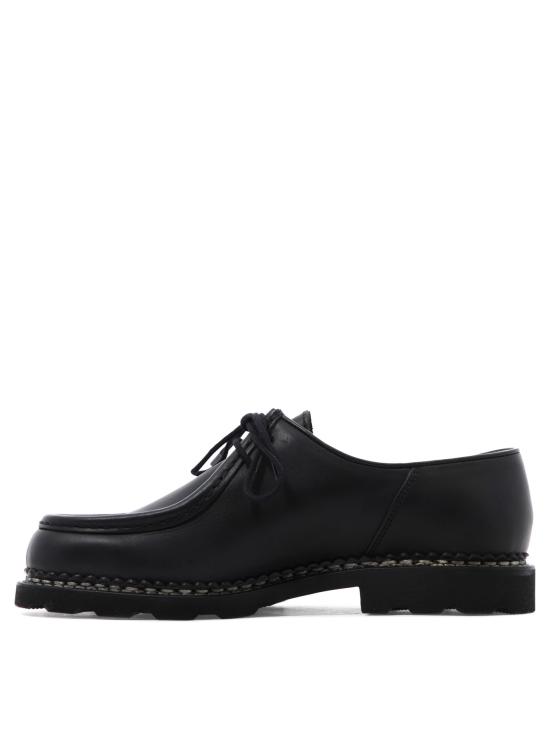 26FW 파라부트 미카엘 더비 슈즈 715604MICHAELMARCHEIINOIRLISNOIR BLACK - PARABOOT