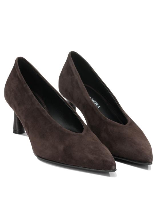 26FW 할마네라 힐/펌프스 JADE03CAMOSCIOTMORO BROWN - HALMANERA