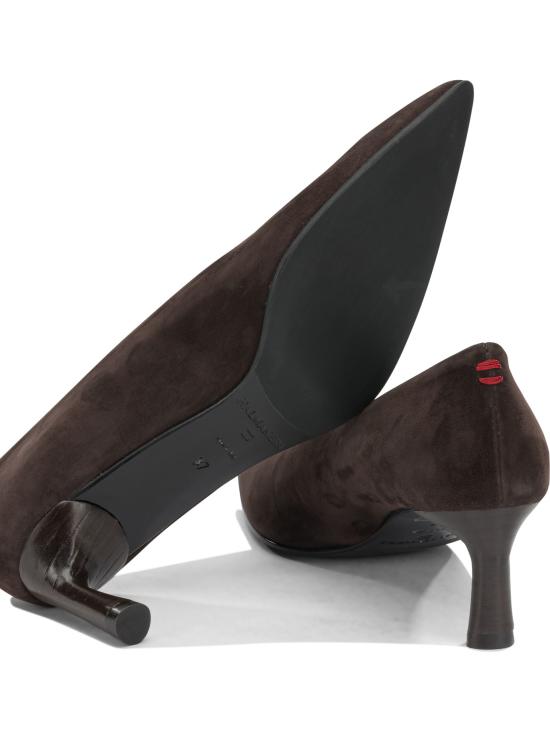 26FW 할마네라 힐/펌프스 JADE03CAMOSCIOTMORO BROWN - HALMANERA