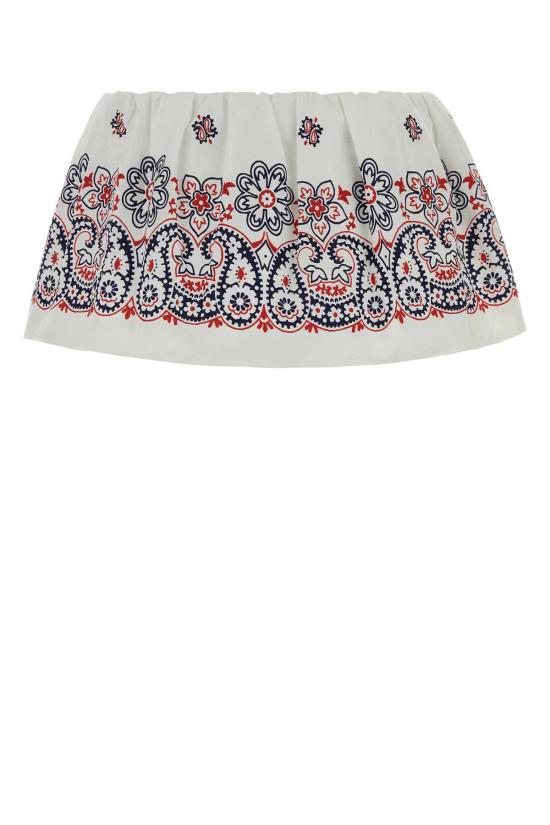 26FW 미우미우 숏 스커트 MG2200SOOO17XZ F0UB0 PRINTED - MIU MIU