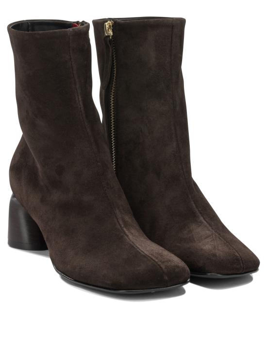 26FW 할마네라 부츠 CAMI16VELOURTMORO BROWN - HALMANERA