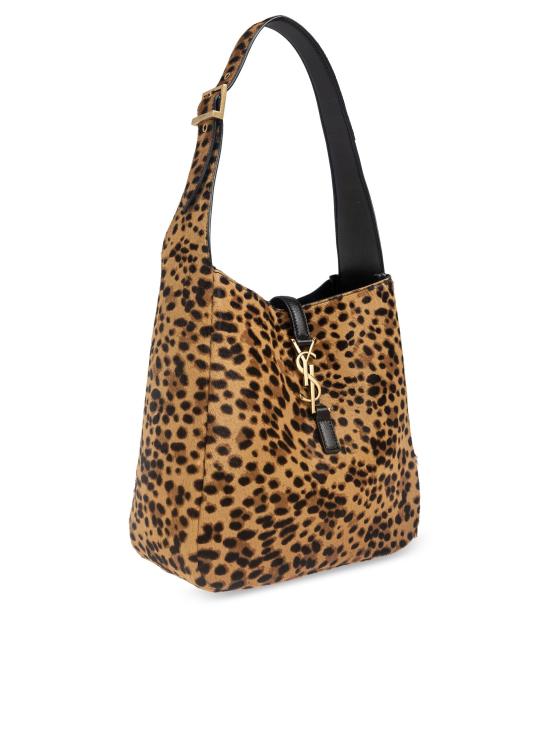 26FW 생로랑 Le 5 A 7 서플 스몰 포니 헤어 레더 숄더백 713938AAD0J 2790 ANIMAL PRINT - SAINT LAURENT
