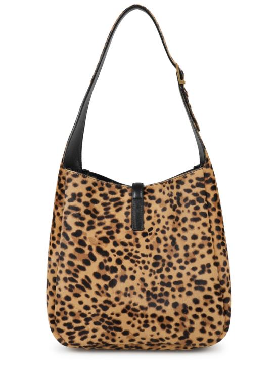 26FW 생로랑 Le 5 A 7 서플 스몰 포니 헤어 레더 숄더백 713938AAD0J 2790 ANIMAL PRINT - SAINT LAURENT