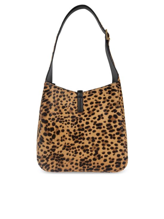 26FW 생로랑 Le 5 A 7 서플 스몰 포니 헤어 레더 숄더백 713938AAD0J 2790 ANIMAL PRINT - SAINT LAURENT