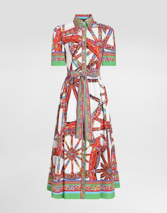 26FW 돌체앤가바나 미디 원피스 F6JFNTGDDTFS9000 MULTICOLOR