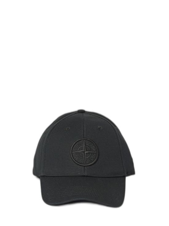 26FW 스톤 아일랜드 로고 베이스볼 캡 로고 베이스볼 캡 9100013S0248V0029 NEGRO - STONE ISLAND