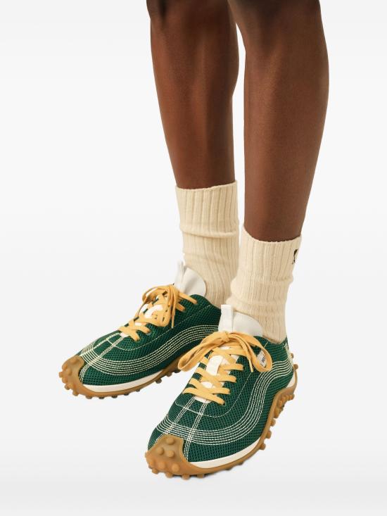 26FW 아미 스니커즈 USN505AW0003A368 VERDE BOTELLA - AMI