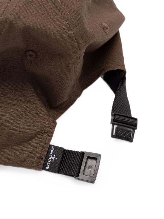 26FW 스톤 아일랜드 로고 베이스볼 캡 로고 베이스볼 캡 9100013S0248V0054 MARRON - STONE ISLAND