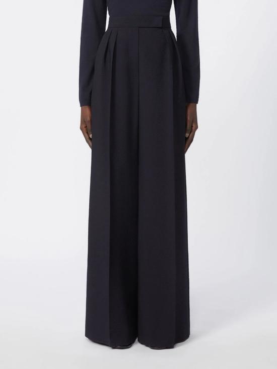 26SS 막스마라 세콜로 버진울 팬츠 2611131021600 001 BLACK - MAX MARA