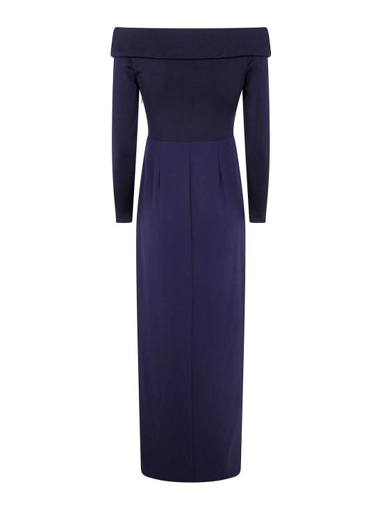 25FW 랄프 로렌 롱 원피스 253982108002 BLUE - RALPH LAUREN