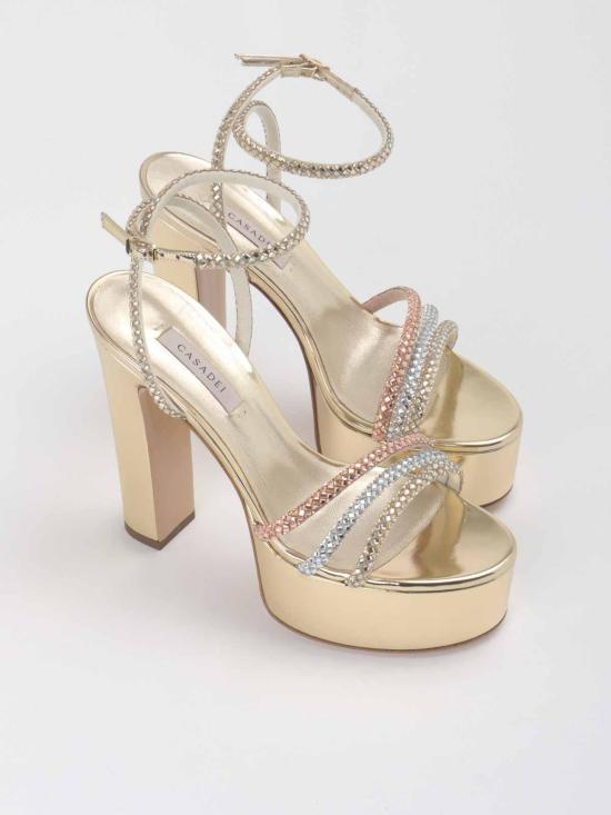 26SS 카사데이 힐/펌프스 1L444B1301C29671100 GOLD - CASADEI