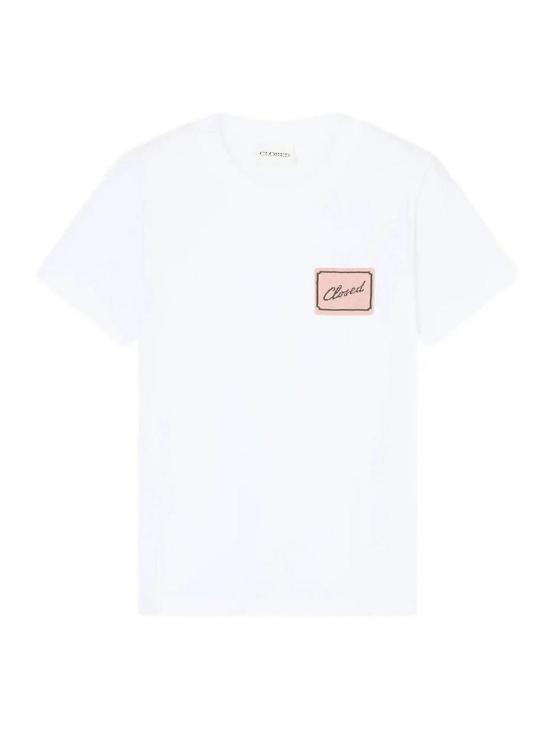 26FW 클로즈드 반팔 티셔츠 C9596444HEM200 WHITE