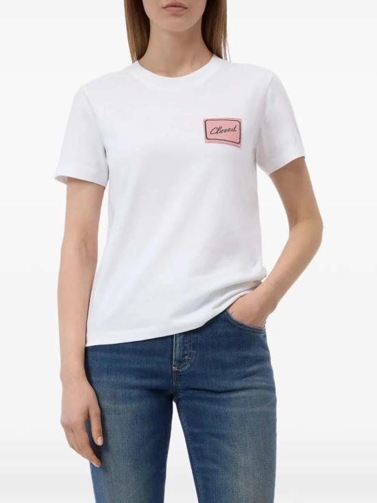 26FW 클로즈드 반팔 티셔츠 C9596444HEM200 WHITE - CLOSED