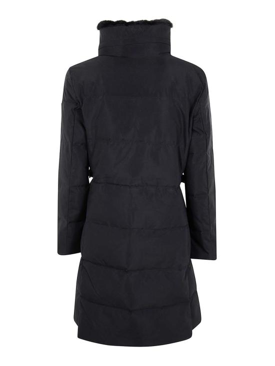 25FW 랄프 로렌 FF TR PF 38 스냅 버튼 패딩 297P04093001 BLACK - RALPH LAUREN
