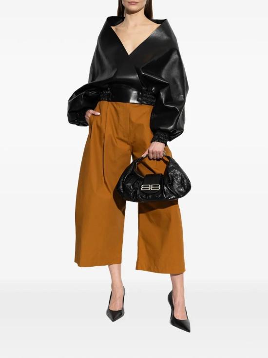 26SS 발렌시아가 숏팬츠 872548TUP222602 Brown - BALENCIAGA