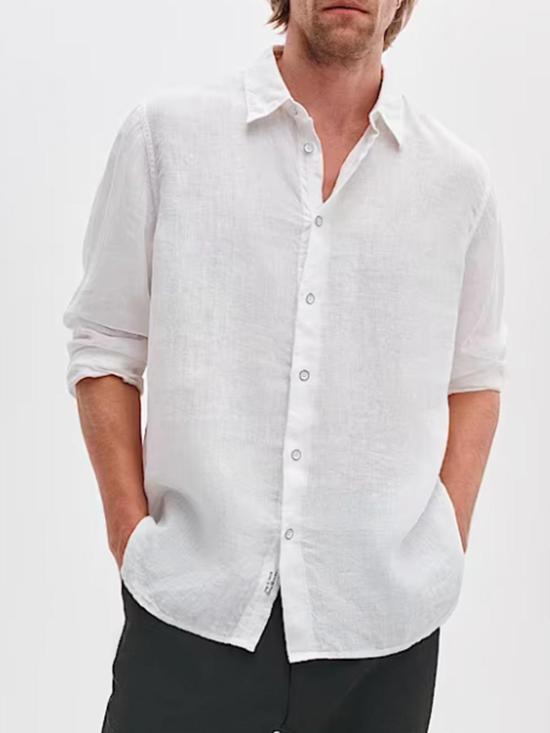 26SS 랙앤본 긴팔 셔츠 RV6726SSMLNWH White - RAG & BONE