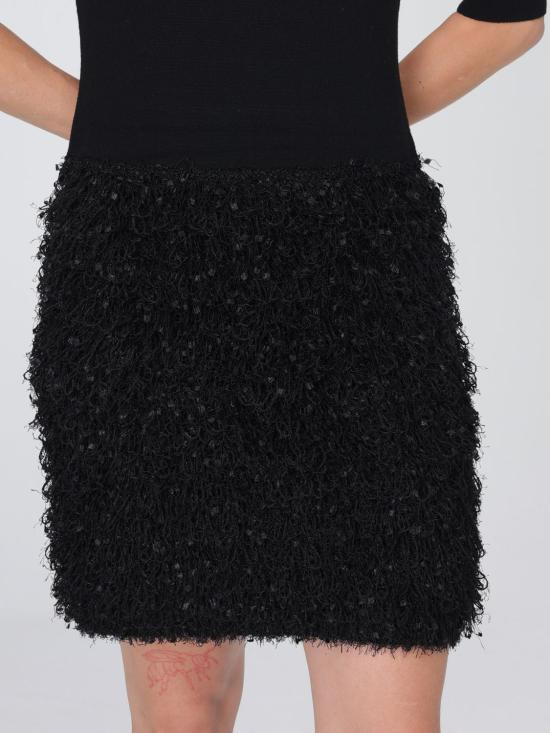 26FW 트윈셋 롱 원피스 262TP3134 00006 Black - TWINSET