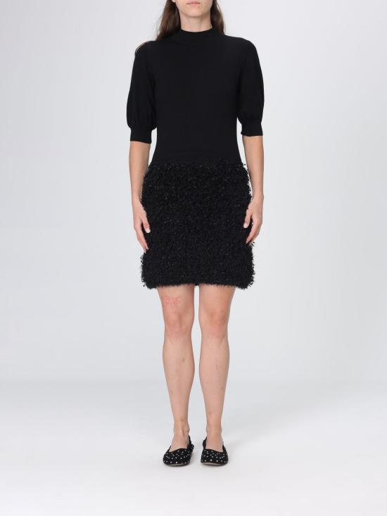 26FW 트윈셋 롱 원피스 262TP3134 00006 Black