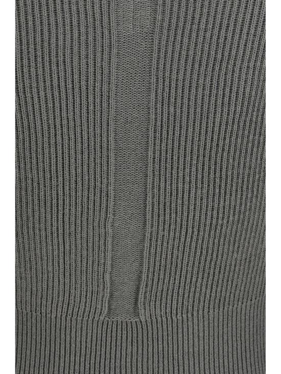  릭 오웬스 스웨터 유카 버진 울 브이넥  그린 - RICK OWENS