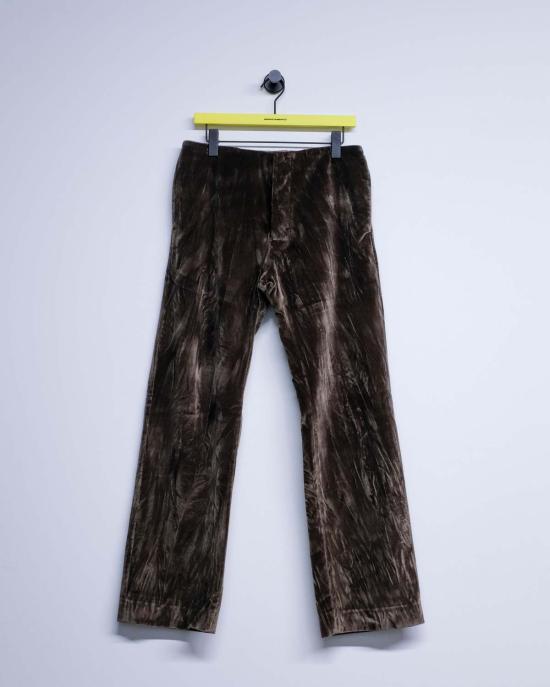  가브리엘라 콜 가먼츠 스트레이트 팬츠 205번 더스트 코튼 벨벳 테일러드 팬츠 - GABRIELA COLL GARMENTS