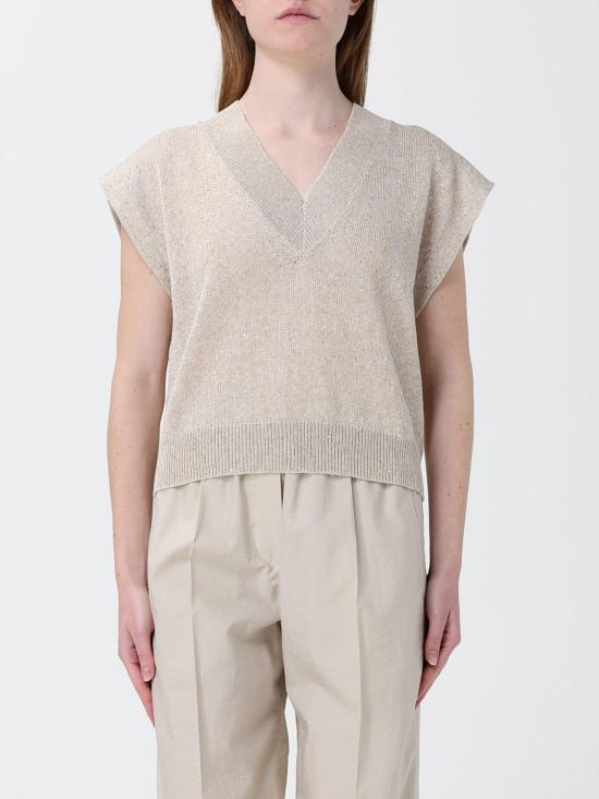 26SS 브루넬로 쿠치넬리 스웨터 MDT746402 C8925 Beige