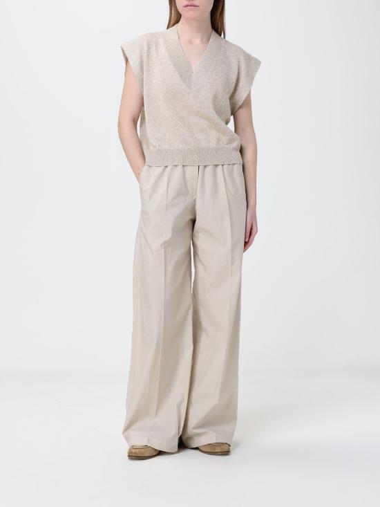 26SS 브루넬로 쿠치넬리 스웨터 MDT746402 C8925 Beige - BRUNELLO CUCINELLI