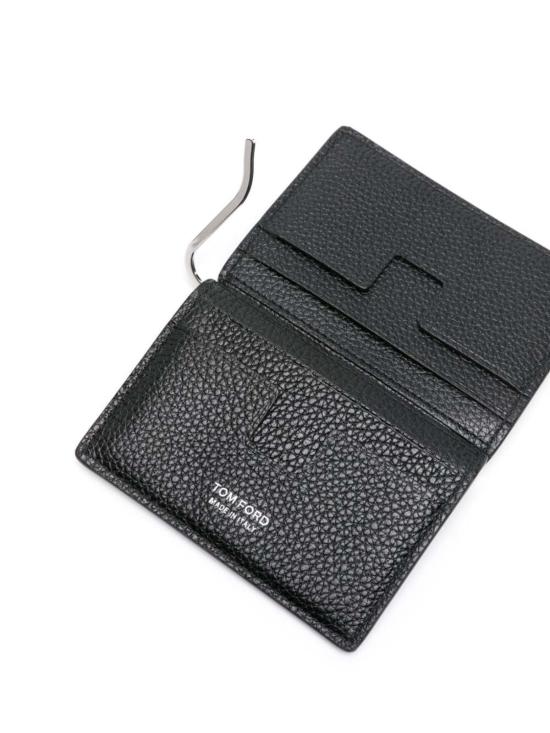  톰포드 남성지갑 톰 포드 접이식 카드 지갑 블랙 - TOMFORD