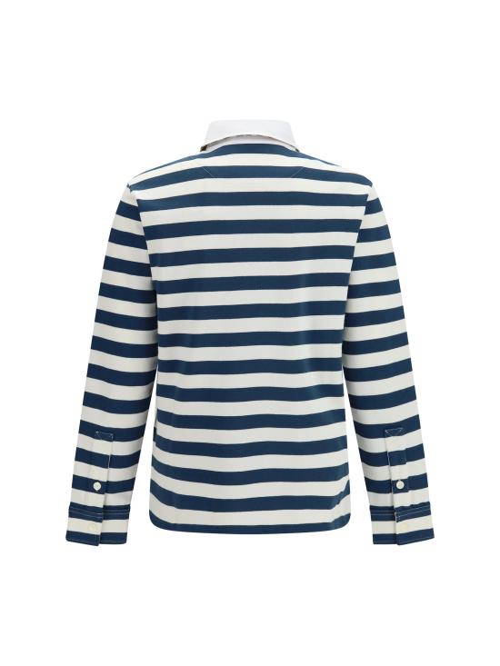 26FW 버버리 탑 8127647 C6462 NICKEL BLUE COTTON W - BURBERRY