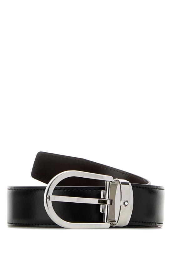  몽블랑 벨트 222371 000 BLACK