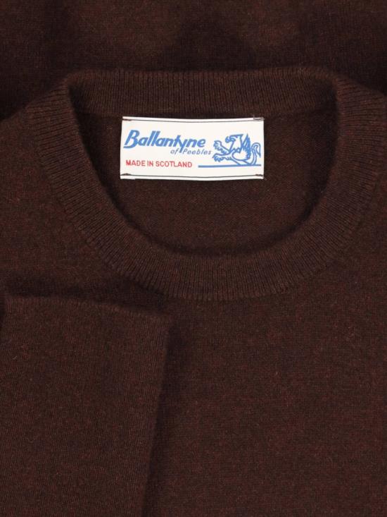 26FW 발렌타인 니트웨어 B2P000 12K0014677 Brown - BALLANTYNE