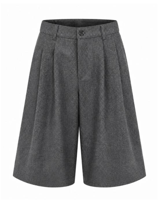  나인인더모닝 숏팬츠 9FW26 Grey