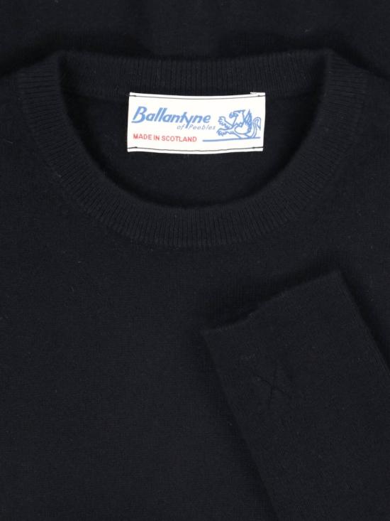 26FW 발렌타인 니트웨어 B2P000 12K0015517 Black - BALLANTYNE