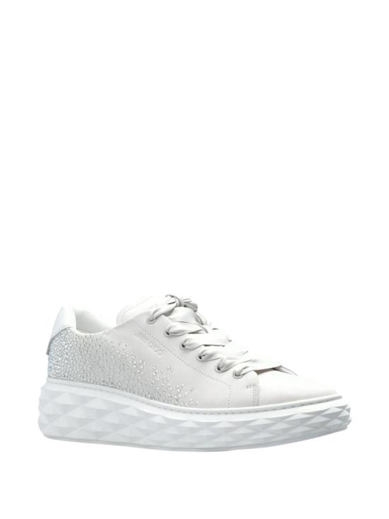 26FW 지미추 스니커즈 DIAMOND LIGHT MAXI F UGK White - JIMMY CHOO