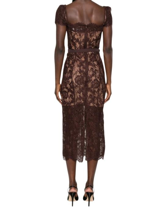 26FW 셀프 포트레이트 원피스 PF26099MABRBROWN - SELF PORTRAIT