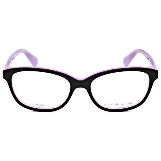 [키즈] 케이트 스페이드 액세서리 젬마 1 X2 48mm 아동용 안경 블랙 라일락 색상 - KATE SPADE