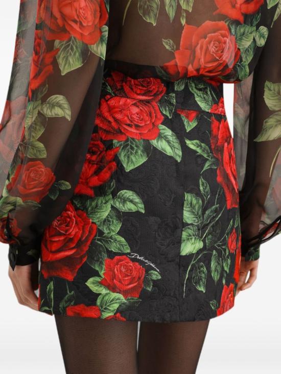 26FW 돌체앤가바나 스커트 F4DEPTFSTB4HN6EJ Black - DOLCE & GABBANA