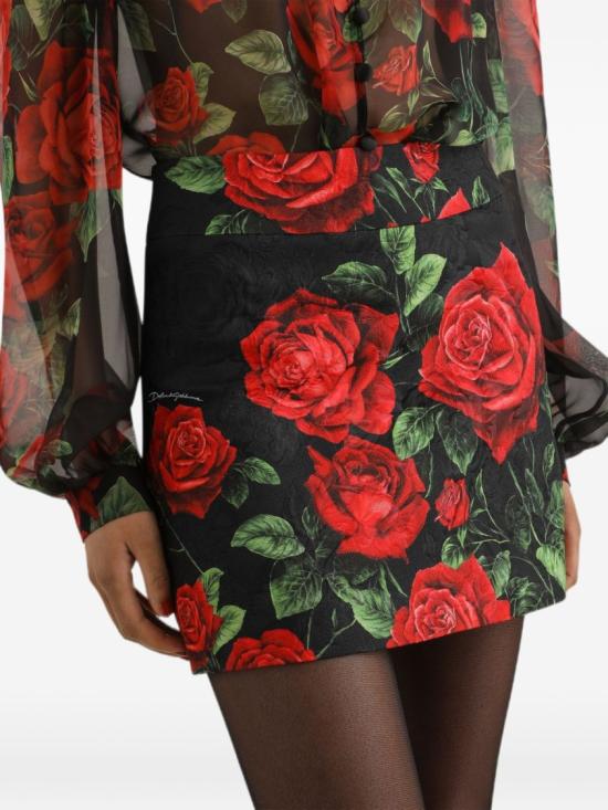 26FW 돌체앤가바나 스커트 F4DEPTFSTB4HN6EJ Black - DOLCE & GABBANA