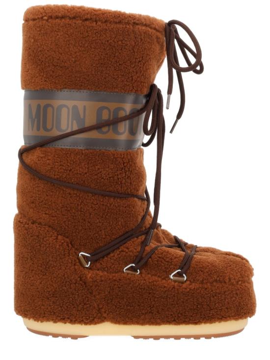 25FW 문부츠 아이콘 플리스 부츠 80D1403080 M004 BROWN - MOON BOOT