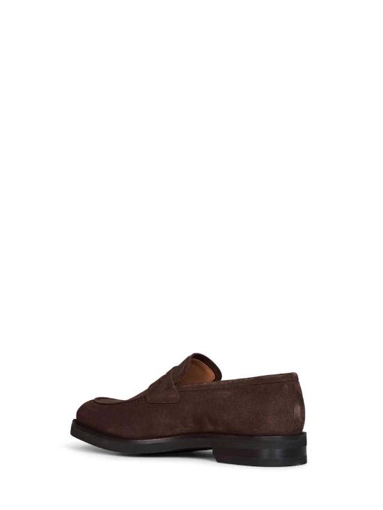  살바토레 페라가모 로퍼 페라가모 스테파노 스웨이드 송아지 가죽  브라운 - SALVATORE FERRAGAMO