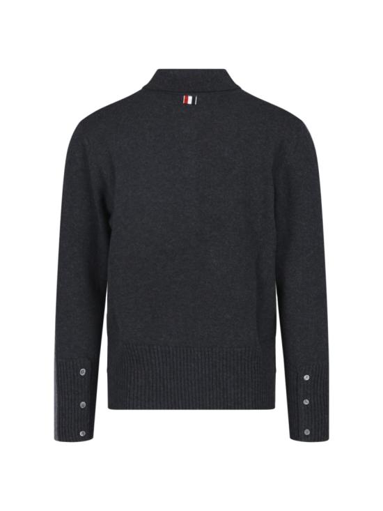 26FW 톰브라운 니트웨어 MKP166A Y1018982 Grey - THOM BROWNE