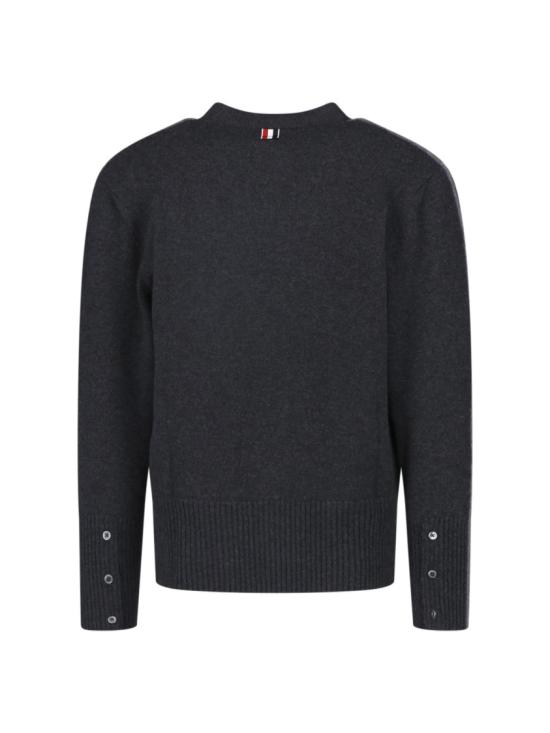 26FW 톰브라운 니트웨어 MKC650A Y1018982 Grey - THOM BROWNE