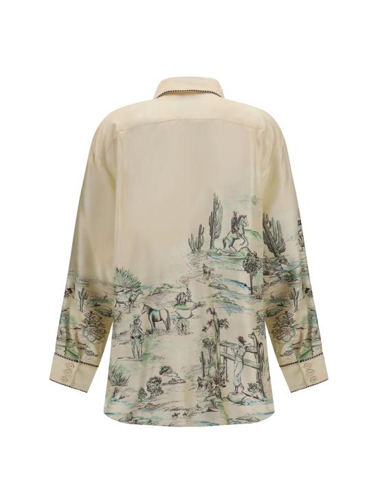 26FW 알레메 셔츠 8080T CREAM - ALEMAIS