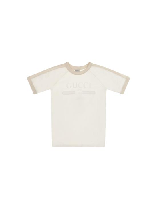 26FW 구찌 키즈 코튼 후드 스웨트셔츠 A0044YXJHW6 9043 WHITE