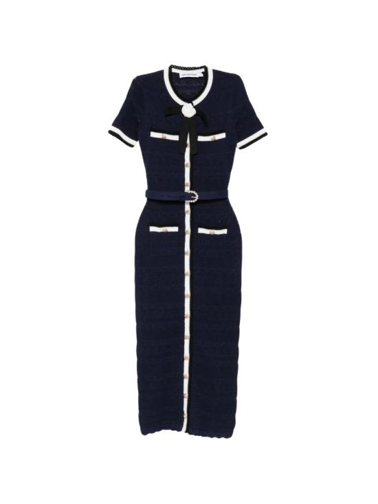 26FW 셀프 포트레이트 원피스 PF26072MANNAVY Blue