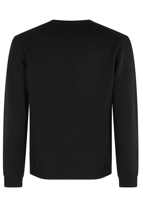 26FW 로베르토 콜리나 니트웨어 263MYB02001 099 Black - ROBERTO COLLINA