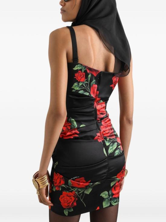 26FW 돌체앤가바나 원피스 F619ATFSA9SHN6EJ Black - DOLCE & GABBANA