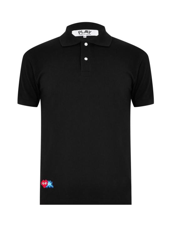 26SS 꼼데가르송 폴로 티셔츠 AZT3660511 Black
